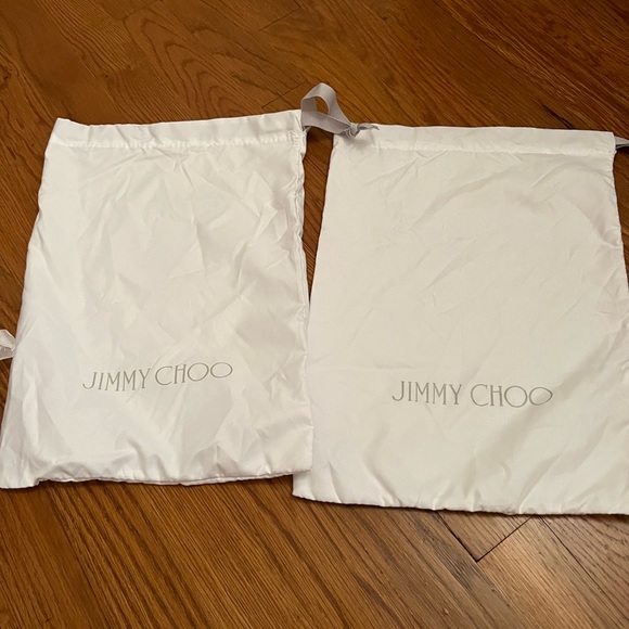 NWT JIMMY CHOO BRAIDED HEELS SIZE 37.5 7 US - Picture 7 of 13